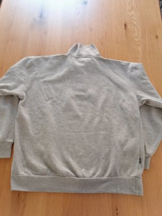 Sudadera tipo polo manga larga gris Puma XL