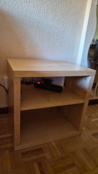 Mesa auxiliar madera 1 balda