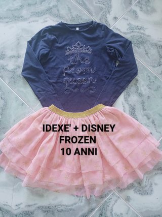 Set 10 anni Idexe + Disney Frozen
