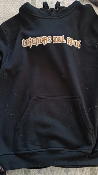 Sudadera Negra Leyendas del Rock