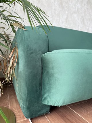 Divano Maison du Monde 2 posti verde