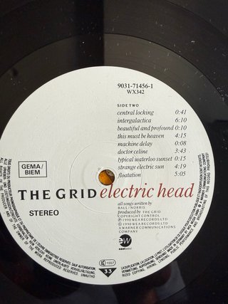 Vinilo The Grid Electric Head