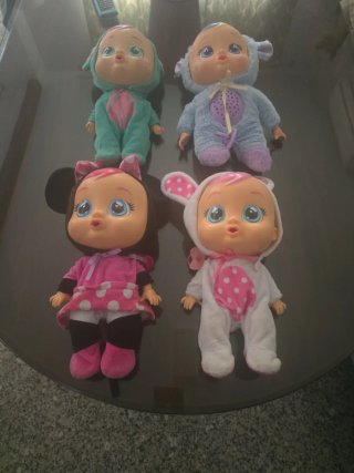 Lote 4 Bebés Llorones