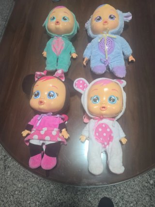 Lote 4 Bebés Llorones