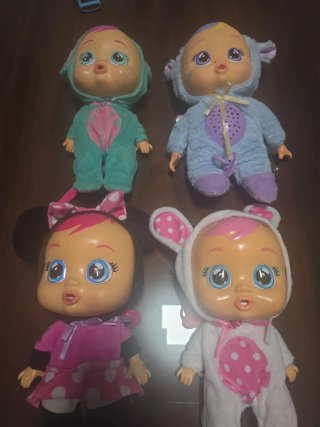 Lote 4 Bebés Llorones