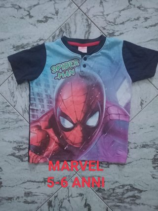 Maglietta Marvel Spider-Man 5-6 anni