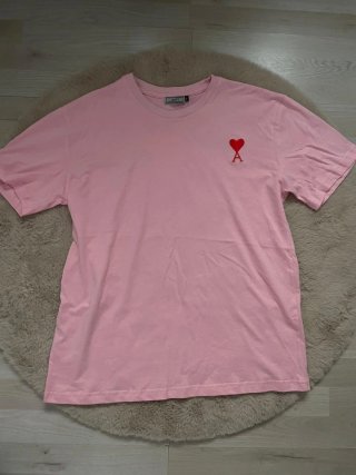 Camiseta AMI Paris Rosa Talla XXL