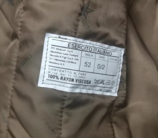 Trench Esercito Italiano Vintage Anni '80