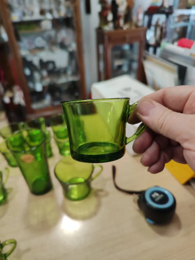 Vasos y tazas Duralex Verde Vintage