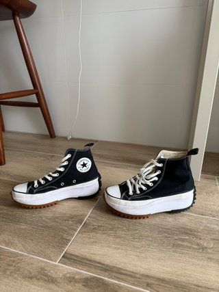 Converse Run Star Hike High Top Negras