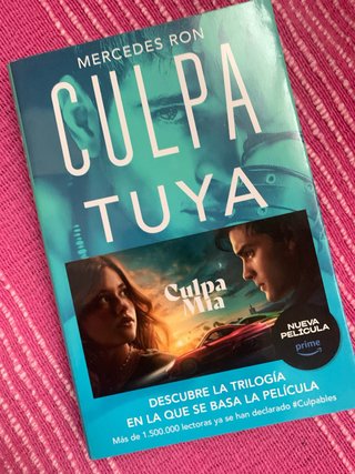 Libro “culpa tuya”