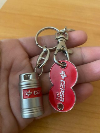 Lote 2 llaveros Cepsa Gas