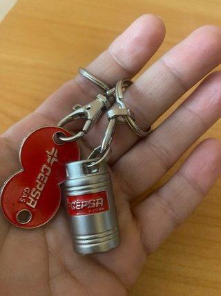 Lote 2 llaveros Cepsa Gas
