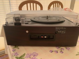 Giradischi vintage Bluetooth con altoparlante integrato