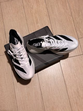 Adidas Adios Pro 4 Blancas y Negras