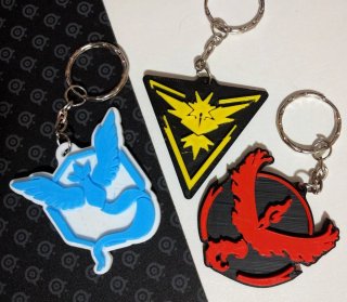 Llaveros Pokémon Go Equipos