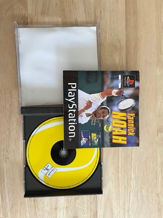 Yannick Noah All Star Tennis 99 PS1 PAL Francés
