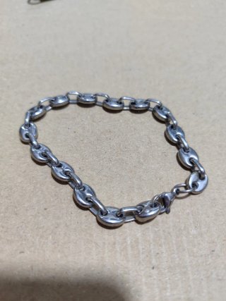 Pulsera cadena acero hombre