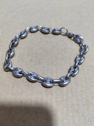 Pulsera cadena acero hombre