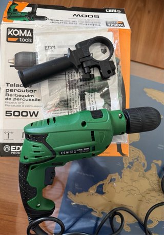 Taladro percutor Koma 500W