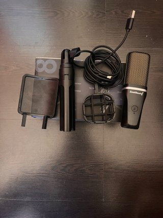 Micrófono Gamer ZealSound Negro
