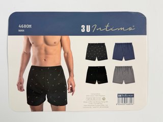 Lote de 4 calzoncillos bóxer largos