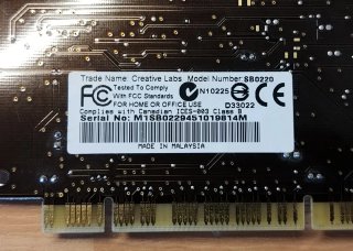 Vintage - Pentium III 450MX2 y Sound blaster 5.1