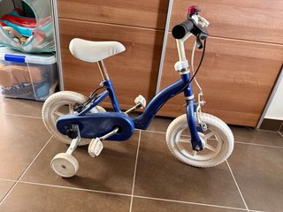 Bicicleta infantil 12 azul
