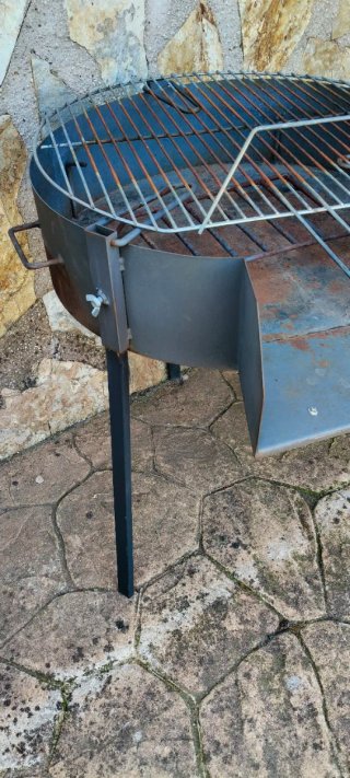 Barbacoa exterior desmontable metal
