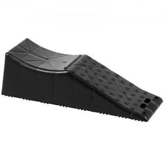 Rampas para coches, 1 pieza de rampa de servicio de perfil bajo, capacidad de carga de 9071.8 kg, altura de elevación de 14 cm, rampa de neumáticos de alta resistencia para cambios de aceite, elev...