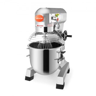 Mezclador Eléctrico de Alimentos 30L Mezclador de Pie Eléctrico 1100W Mezclador de Masa 220V Mezclador Comercial Ajustable Mezclador de Pie Comercial para Uso en Cocina