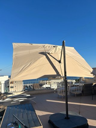 Sombrilla Colgante IKEA SEGLARO 330x240cm