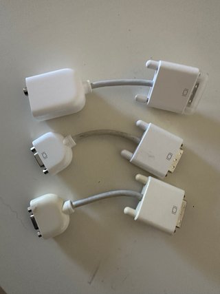 Adattatori video Mac VGA DVI ed S-video composito