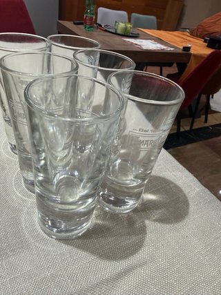 Set 6 bicchieri shot liquore