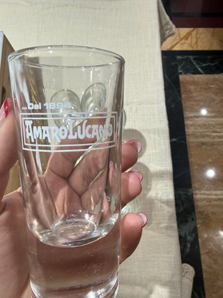 Set 6 bicchieri shot liquore
