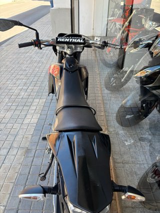 Moto Supermotard 49cc Negra