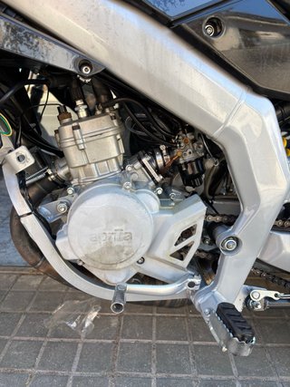 Moto Supermotard 49cc Negra