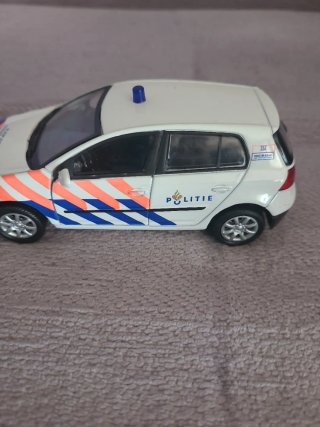 Coche de Metal Policia.