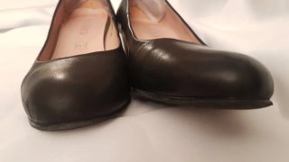 Zapatos de tacón negros talla 38.