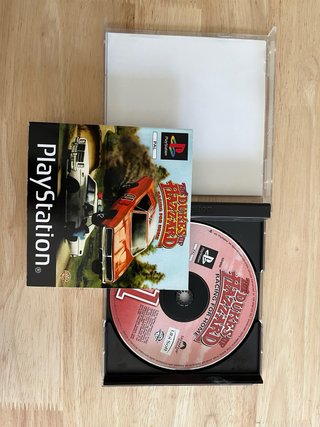 Dukes of Hazzard Racing PS1 PAL Inglés