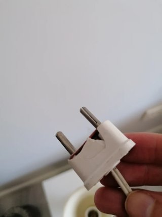 Lámpara de mesa de mármol beige