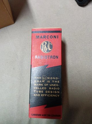 Válvula 5Y4G Rectificadora Marconi