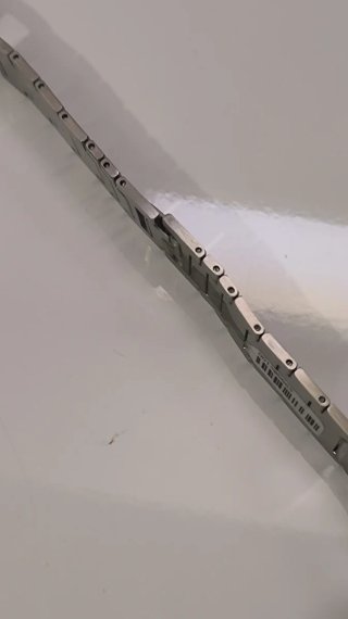 Correa Swatch Skin Acero satinado.