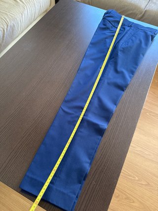 Traje azul Talla 38 graduación