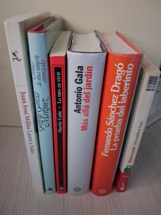 Libros: Una palabra tuya, Lo raro es vivir,...