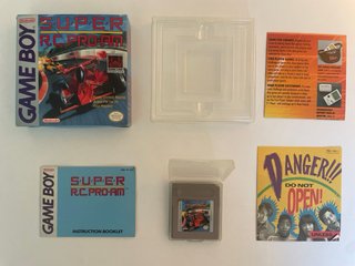 Super RC Pro Am Gameboy con caja y manual