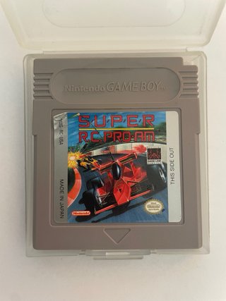 Super RC Pro Am Gameboy con caja y manual