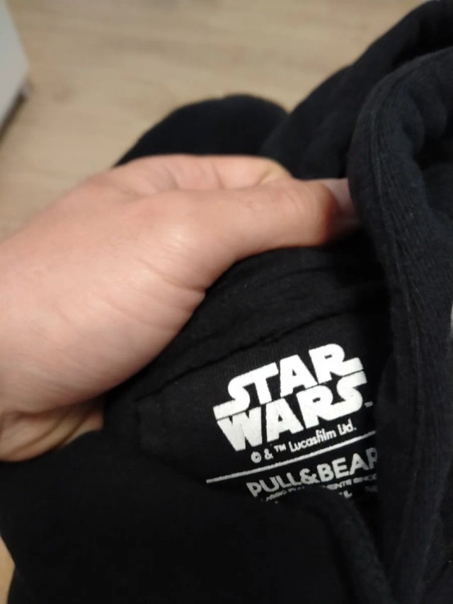 Sudadera Star Wars Negra