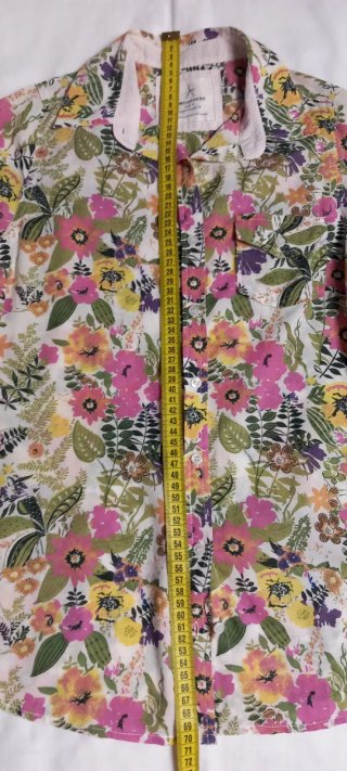 Camisa floral multicolor