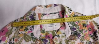 Camisa floral multicolor
